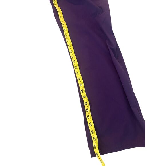 Healing Hands Scrubs for Women Sz S Drawstrings and Pockets Purple - Picture 4 of 10